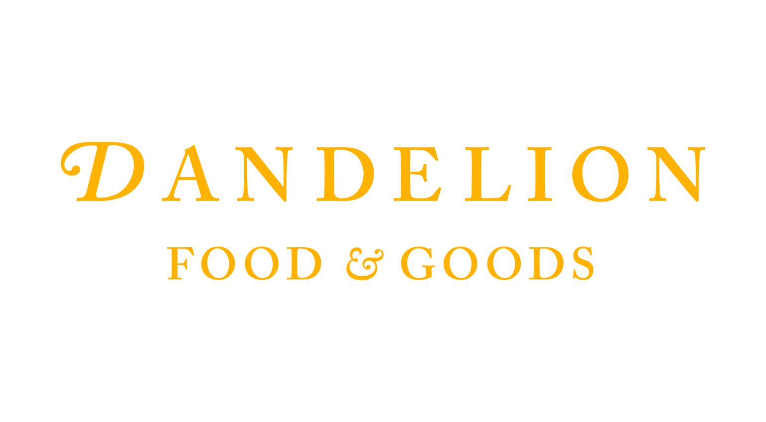 Dandelion Food and Goods